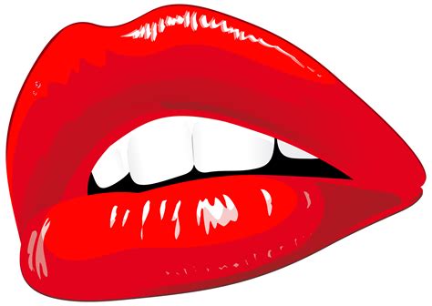 cartoon character with big red lips|red lips images clip art.